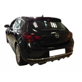 Opel Astra J HB Makyajlı (2013-2015) OPC PİANO BLACK Spoiler (Plastik)